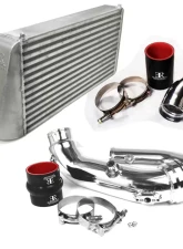 Evolution Racewerks Competition Brushed Finish Full Front Mount Intercooler Kit BMW 435i N55 14-16                                     - BM-FMIC007S - Image 3