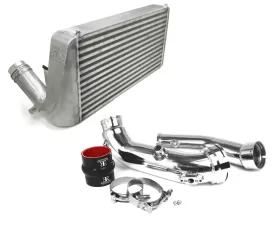 Evolution Racewerks Competition Brushed Finish Standard Front Mount Intercooler Kit BMW 335i N55 12-16
