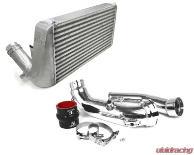 Evolution Racewerks Competition Brushed Finish Standard Front Mount Intercooler Kit BMW M235i N55 14-16 - BM-FMIC007S2