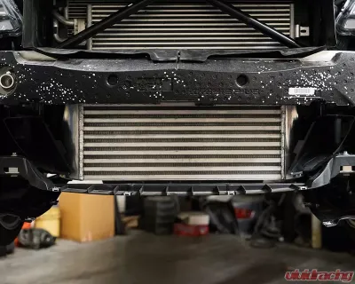 Evolution Racewerks Competition Brushed Finish Full Front Mount Intercooler Kit BMW 435i N55 14-16 - BM-FMIC007S