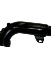 Evolution Racewerks OEM Style Charge Pipe Black Type III Hard Anodized Finish BMW 135i N54 2008                                     - BM-ICP001B - Image 4