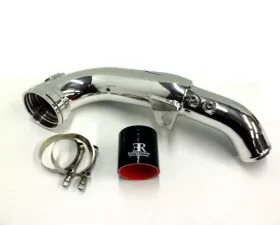 Evolution Racewerks OEM Style Charge Pipe Brushed Finish BMW 135i E82 N55 11-13