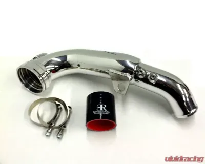 Evolution Racewerks OEM Style Charge Pipe Brushed Finish BMW 135i E82 N55 11-13 - BM-ICP003S