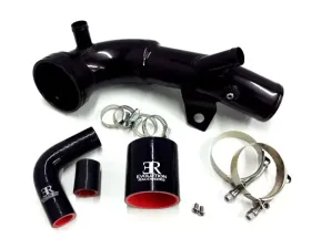 Evolution Racewerks OEM Style Charge Pipe Black Type III Hard Anodized Finish BMW 535i N54 E60 07-10