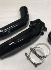 Evolution Racewerks Charge Pipe Kit Black Finish BMW B46 | B48 16-18                                     - BM-ICP019B - Image 2