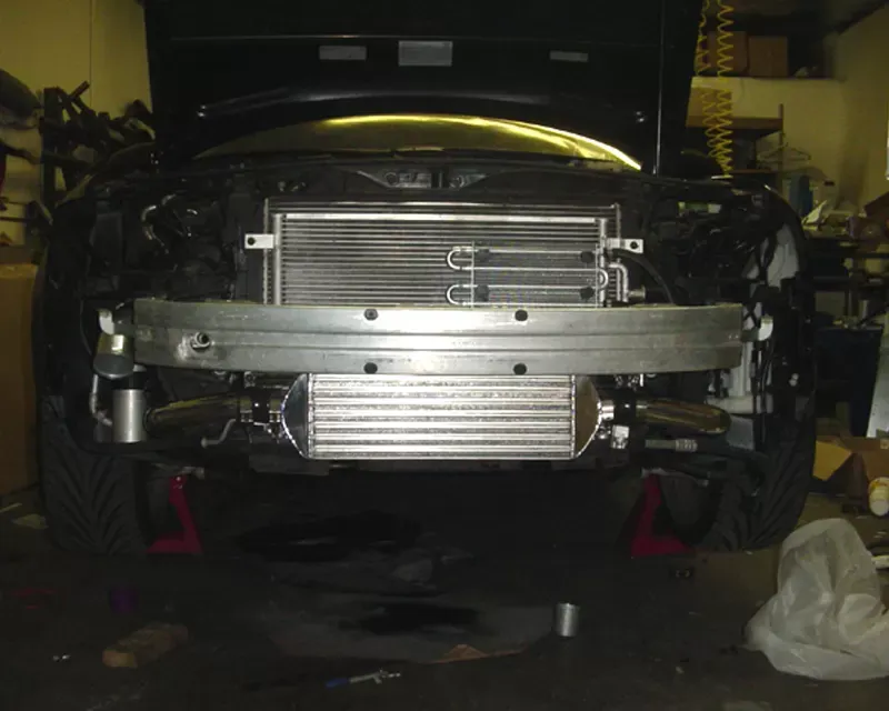 Evolution Racewerks Sports Series Polished Finish Front Mount Intercooler Kit Audi A4 B6 1.8T 02-05 - AU-FMIC002P