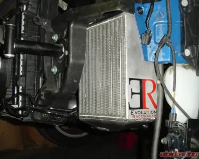 Evolution Racewerks Brushed Finish Basic Front Mount Intercooler Kit Audi S4 B5 Sport 00-02 - AU-SMIC001P-1