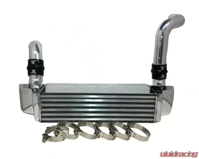 Evolution Racewerks Sports Brushed Finish Basic Front Mount Intercooler Kit BMW 535i E60 N54 08-10 - BM-FMIC004S1