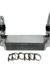 Evolution Racewerks Sports Brushed Finish Basic Front Mount Intercooler Kit BMW 535i E60 N54 08-10                                     - BM-FMIC004S1 - Image 3