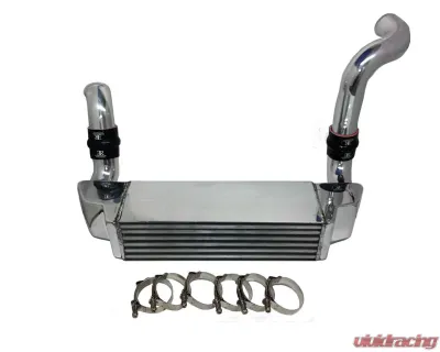 Evolution Racewerks Sports Brushed Finish Basic Front Mount Intercooler Kit BMW 535i E60 N54 08-10 - BM-FMIC004S1