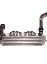 Evolution Racewerks Competition Series Front Mount Intercooler Basic Kit Polished BMW Z4 sDrive35i N54 09+                                     - BM-FMIC005P1 - Image 3