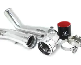 Evolution Racewerks OEM Style Chargepipe Black Type III Hard Anodized Finish BMW 428i Auto Trans N20 | N26 14-16