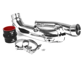 Evolution Racewerks OEM Style Chargepipe Black Type III Hard Anodized Finish BMW 335i Auto Trans N55 12-16