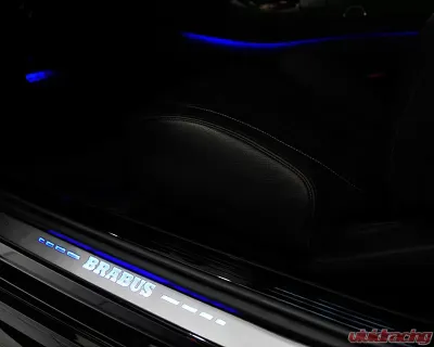 Brabus Illuminated Entrance Panels with Ambience Lighting Color Sync Mercedes Benz S63 AMG C217 15-16 - 217-350-00