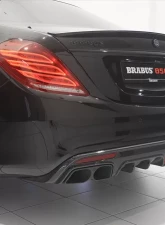 Brabus Carbon Fiber Matte Rear Diffusor Mercedes Benz S63 AMG 14-16 Coupe                                     - 217-463-10 - Image 3