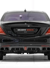 Brabus Carbon Fiber Matte Rear Diffusor Mercedes Benz S63 AMG 14-16 Coupe                                     - 217-463-10 - Image 2