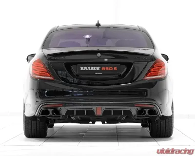 Brabus Carbon Fiber Matte Rear Diffusor Mercedes Benz S63 AMG 14-16 Coupe - 217-463-10