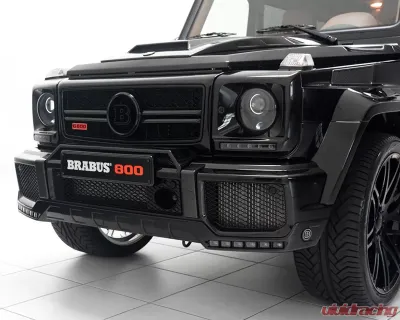 Brabus Front Spoiler With Dark DRL Lights Mercedes Benz G63 | G65 AMG 12-17 - 463-210-10