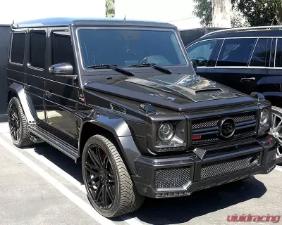 Brabus G463 Carbon Fiber Hood Scoop Gloss Mercedes Benz G63 | G65 AMG 2012-2017 - 463-280-00
