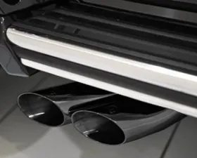 Brabus Valve Control Exhaust Black Chrome Tips Mercedes Benz G63 | G65 AMG 12-17