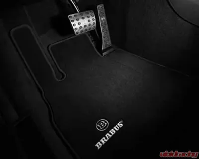 Brabus Black Velour Floormats Mercedes Benz G63 | G65 AMG 12-17 - 463-871-21SS