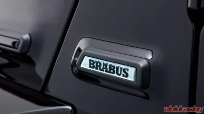 Brabus Silver A-Pillar Emblem Mercedes-Benz AMG G 63 12-18 - 464-698-00-S