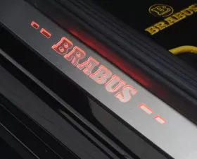 Brabus Illuminated Entrance Panels Mercedes-Benz C63 S AMG 15-17