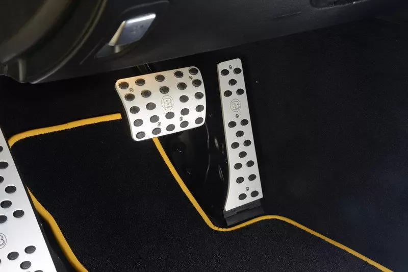 Brabus Aluminum Pedal Kit Mercedes-Benz Mercedes-Benz C63 S AMG 15-17 - 205-816-00