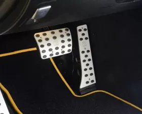 Brabus Black Velour Floor Mats Mercedes-Benz C63 S AMG 15-17