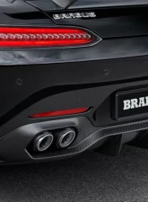 Brabus Gloss Carbon Fiber Rear Diffuser Mercedes-Benz GT | GT S 2015-2021                                     - 190-463-00 - Image 3