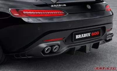 Brabus Gloss Carbon Fiber Rear Diffuser Mercedes-Benz GT | GT S 2015-2021 - 190-463-00