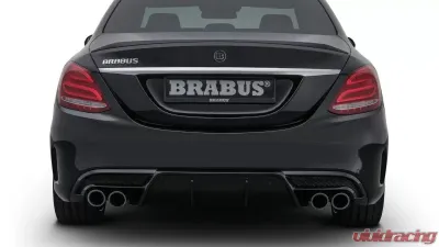 Brabus Rear Fascia Inserts Mercedes-Benz W205 C-Class C43 | AMG Sport - 205-420-00
