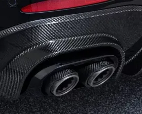 Brabus Sport Exhaust Valve-Controlled Ceramic Coated Tail Pipes & Carbon Fiber Sleeves Mercedes-Benz GT 63 AMG 2019-2020