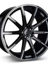 Brabus Monoblock Z Platinum Edition 10-spoke Wheel 12x22 ET45 Glossy Black Mercedes-Benz GT 63 AMG 2020                                     - Z12-202-45 - Image 2
