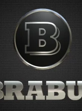 Brabus Badge 3D Painted For Front Grille Distronic Shield                                     - 290-290-01 - Image 2