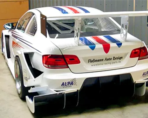 Flossman GTR Rearwing 1 Piece | 1 Plane Wide BMW E92 M3 2008-2013 - FLO-E92M3GTR-0010