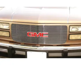 1994-1999 Yukon, Suburban, 94-98 Sierra Billet Grille, Polished, 1 Pc, Insert, Flush Mount Style - PN #20150