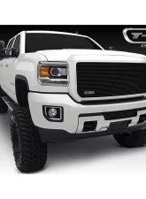 2015-2019 Sierra HD Billet Grille, Black, 1 Pc, Insert - PN #20211B                                     - 20211B - Image 2