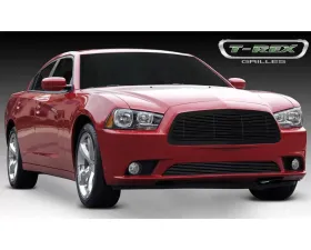 2011-2014 Charger Billet Grille, Black, 1 Pc, Replacement - PN #20442B