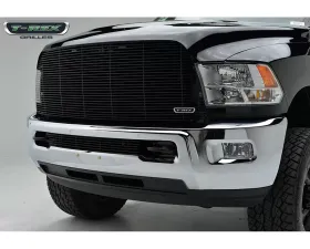 2013-2018 Ram 2500, 3500 Billet Grille, Black, 1 Pc, Replacement - PN #20452B