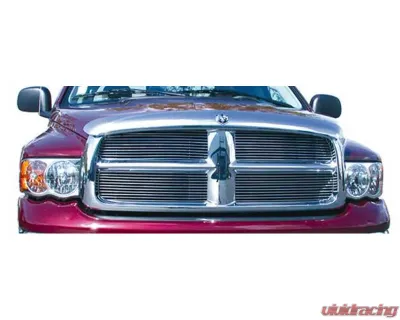 2002-2005 Dodge Ram Billet Grille, Polished, 4 Pc, Insert - PN #20460 - 20460