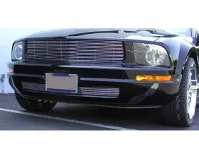 2005-2009 Mustang LX Billet Grille, Polished, 1 Pc, Overlay - PN #20515