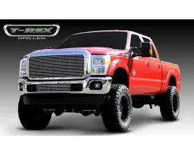 2011-2016 Super Duty Billet Grille, Polished, 1 Pc, Insert - PN #20546