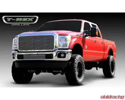 2011-2016 Super Duty Billet Grille, Polished, 1 Pc, Insert - PN #20546 - 20546