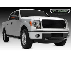 2013-2014 F-150 XLT Billet Grille, Black, 1 Pc, Insert - PN #20572B