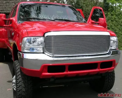 2000-2004 Ford Excursion, 99-04 Super Duty Billet Grille, Polished, 1 Pc, Insert - PN #20574 - 20574