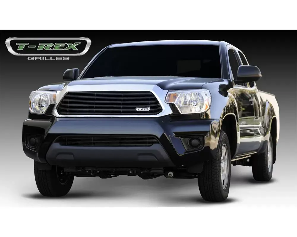 2012-2015 Tacoma Billet Grille, Black, 1 Pc, Insert - PN #20938B - 20938B