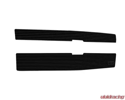 2014-2015 Silverado 1500 Billet Grille, Black, 2 Pc, Overlay - PN #21117B - 21117B