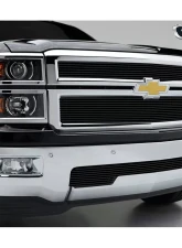 T-Rex Grilles 2014-2015 Silverado 1500 Z71 Billet Grille, Black, 2 Pc, Overlay - PN #21120B                                     - 21120B - Image 2