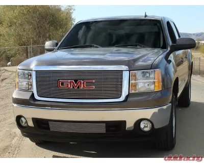 2007-2013 Sierra 1500 Billet Grille, Polished, 1 Pc, Overlay - PN #21205 - 21205